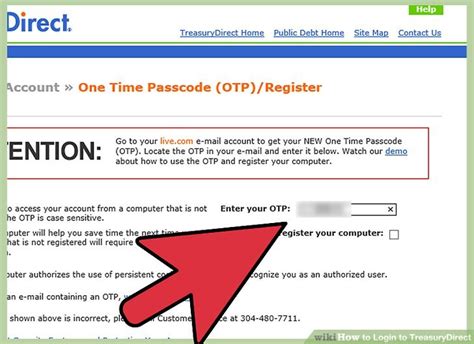 Log In — TreasuryDirect.